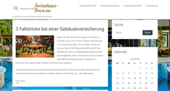 Desktop Screenshot of ferienhaus-fewo.eu